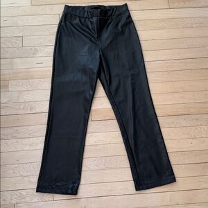 Sanctuary Black faux Leather Pants